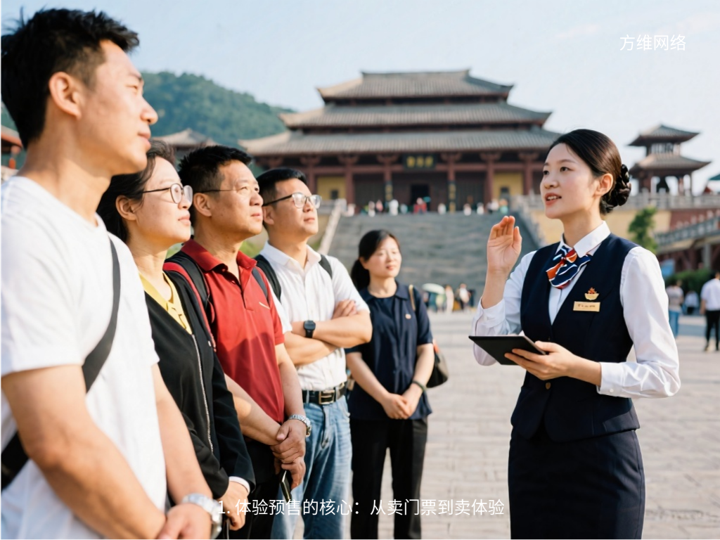 1. 體驗預(yù)售的核心：從賣門票到賣體驗