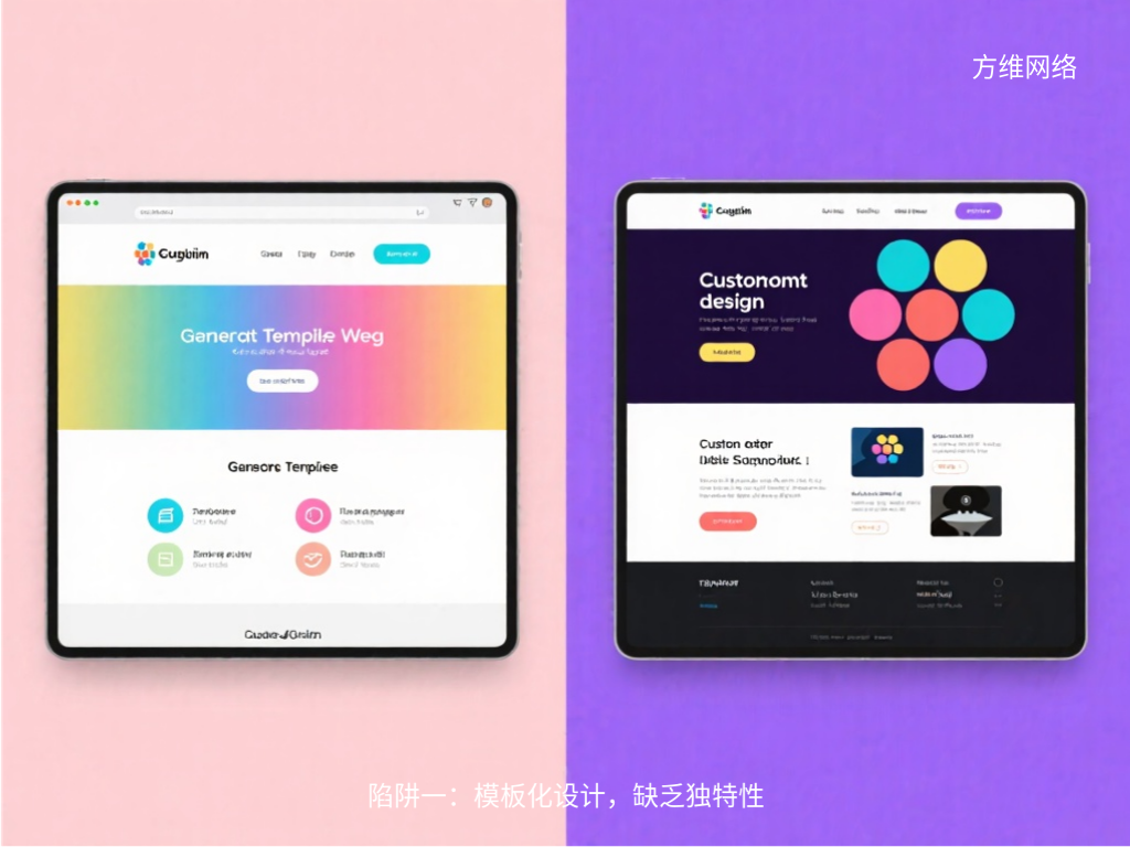 陷阱一：模板化設(shè)計，缺乏獨特性