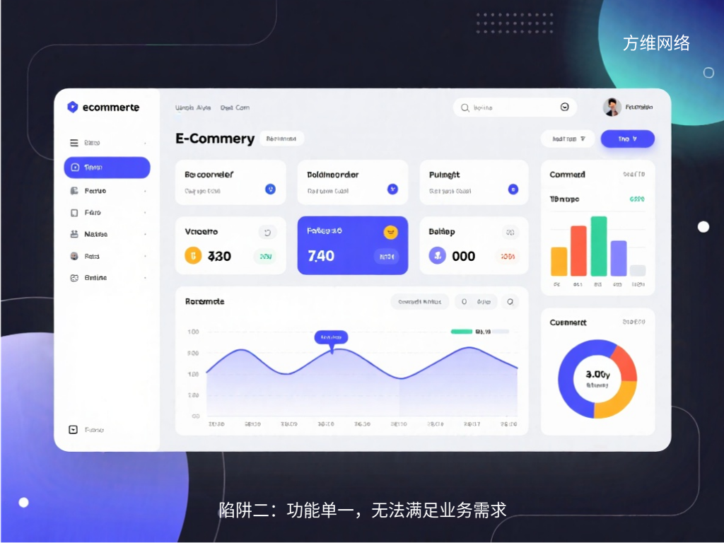 陷阱二：功能單一，無法滿足業(yè)務(wù)需求