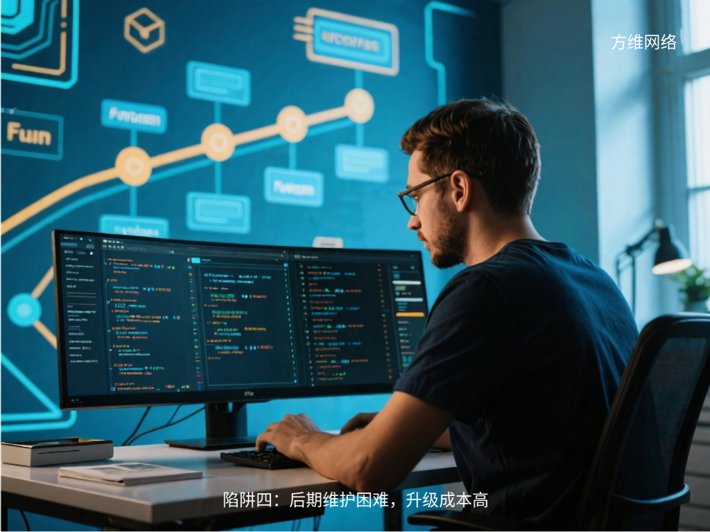陷阱四：后期維護(hù)困難，升級成本高
