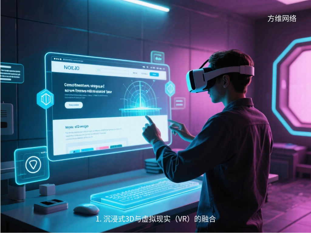 1. 沉浸式3D與虛擬現實（VR）的融合