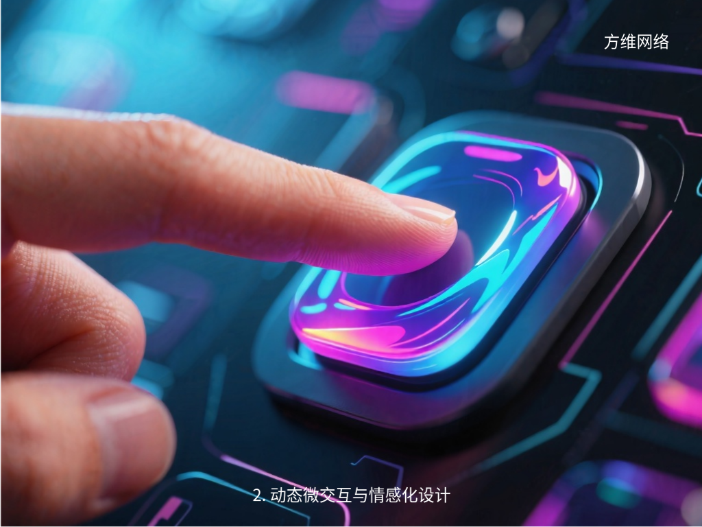 2. 動態(tài)微交互與情感化設計