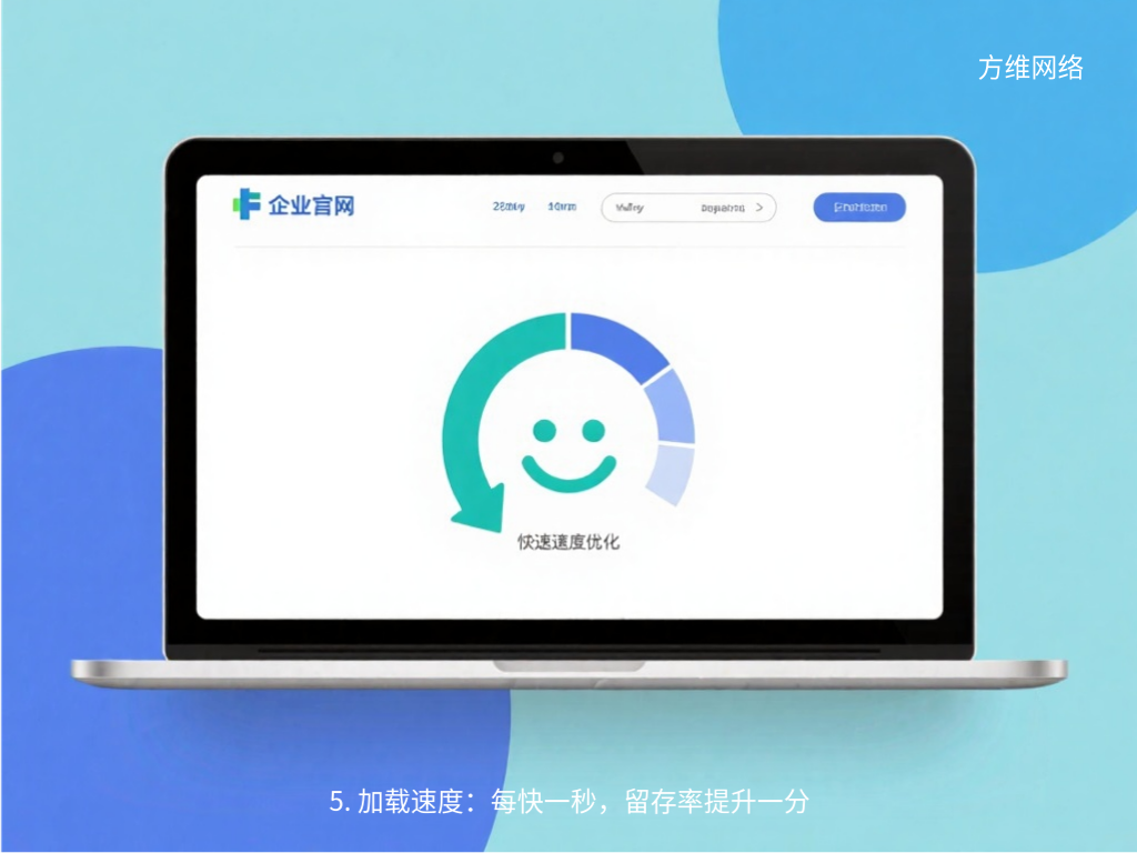 5. 加載速度：每快一秒，留存率提升一分